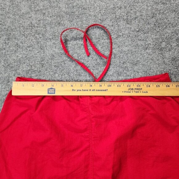 VTG Mosquito Made in USA Maxi Cargo Skirt Grunge Floral Gorpcore Utility Large - Picture 12 of 13